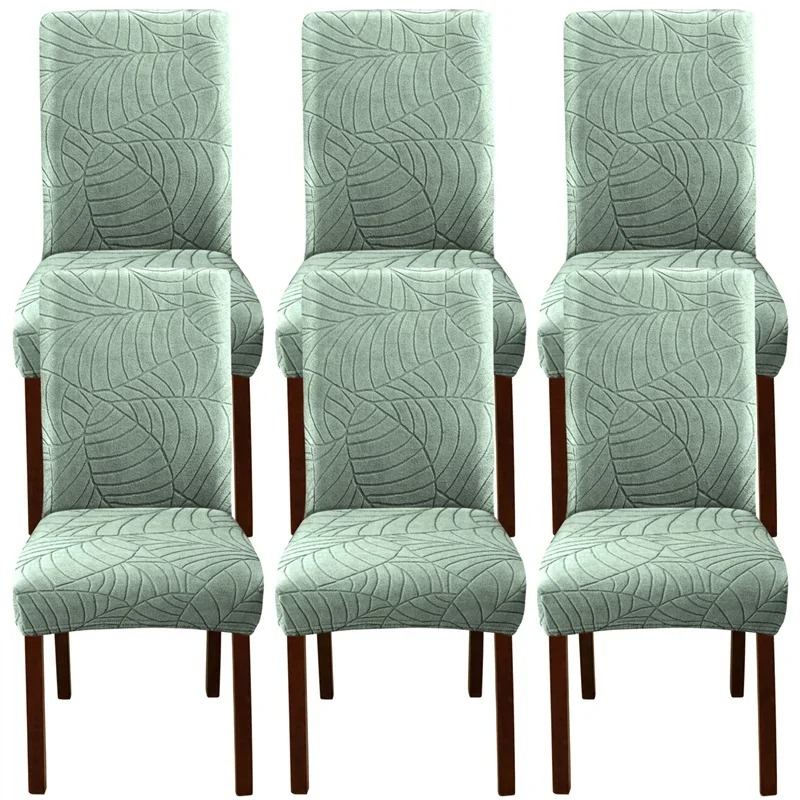 1/2/4/6pcs Leaf Jacquard Stoel - Commercial Kitchen Bench recensie en prijs